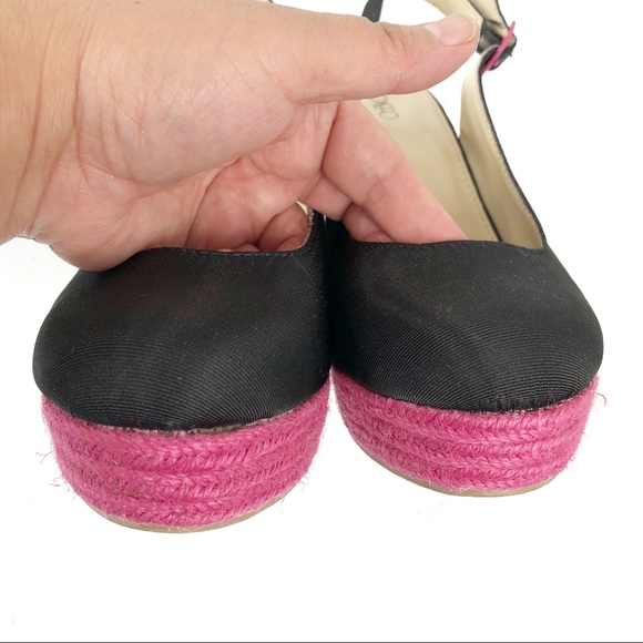 Cato Wedge shoes black size 7 (#(36) - Picture 5 of 8